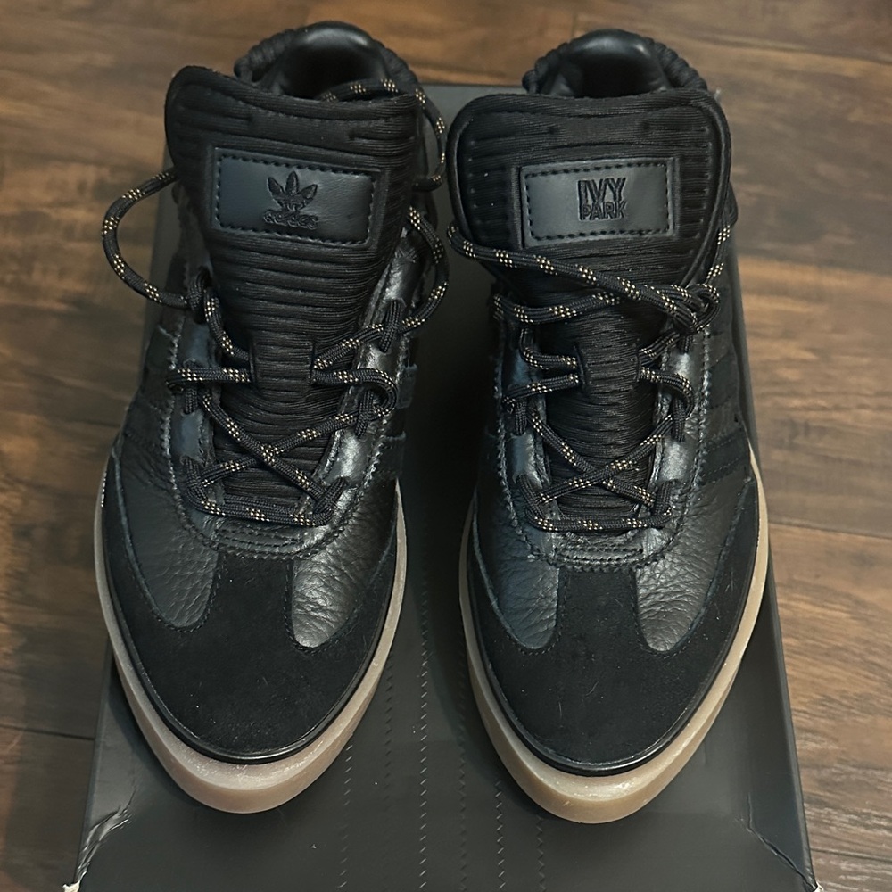 IVY PARK Black Low-Top Sneakers with Gum Outsole